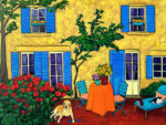 Afternoon in Provence 36" x 48" by Judy Feldman